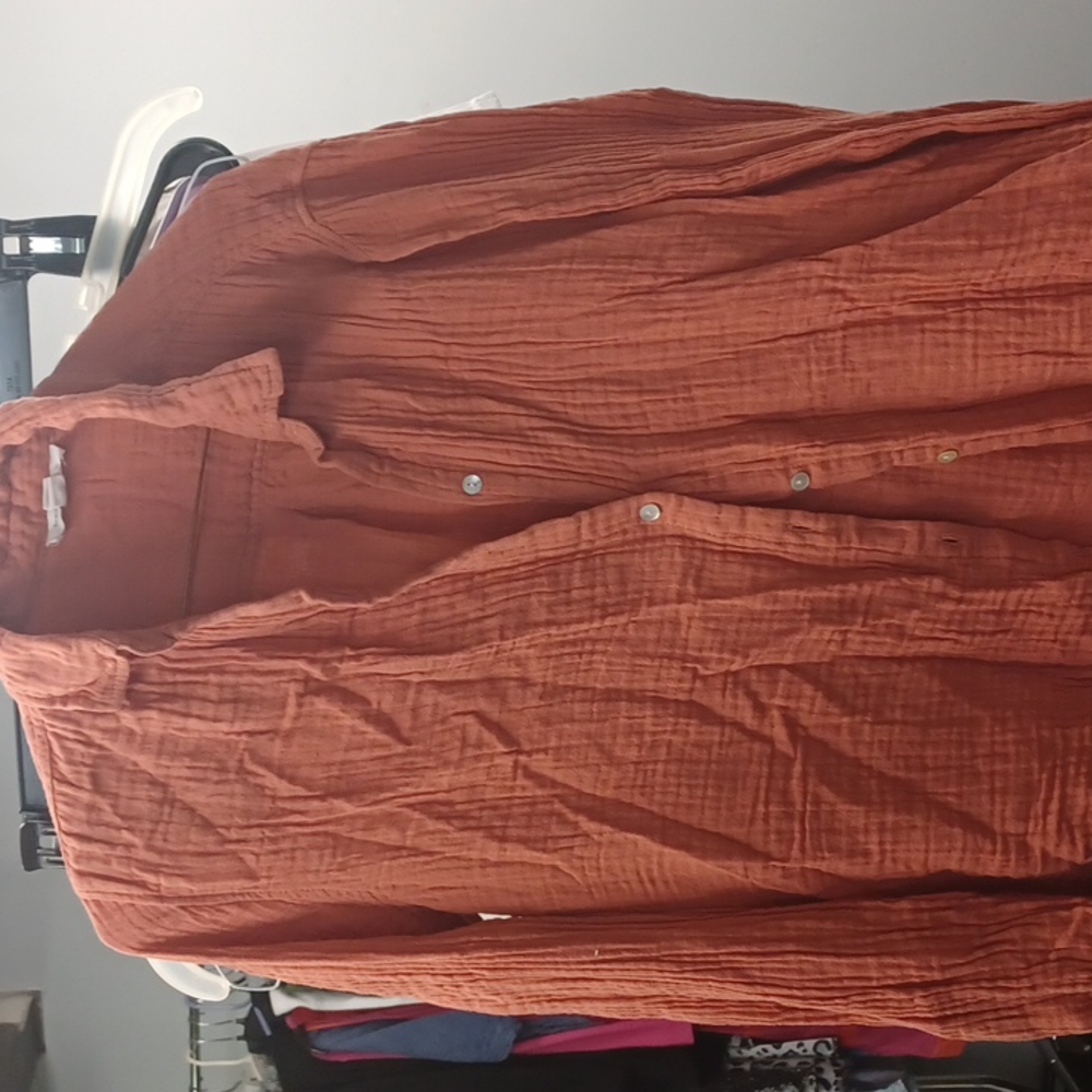 Women's Pink Button Down